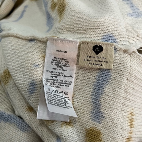 Madewell Tie Dye Broadway Cardigan Sweater - Picture 10 of 11